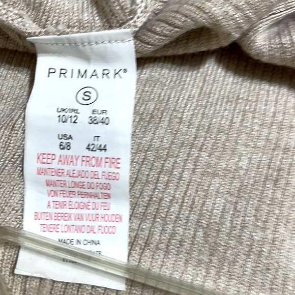Primark Crew Neck Raglan Sleeves Sweater Size S - Picture 9 of 13